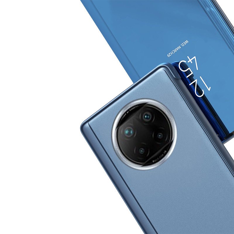 Étui Clear View pour Xiaomi Redmi Note 9T 5G - Bleu