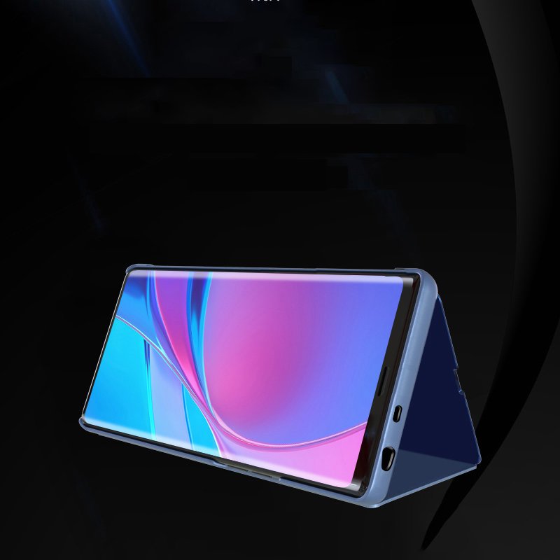 Étui Clear View pour Xiaomi Redmi Note 9T 5G - Bleu