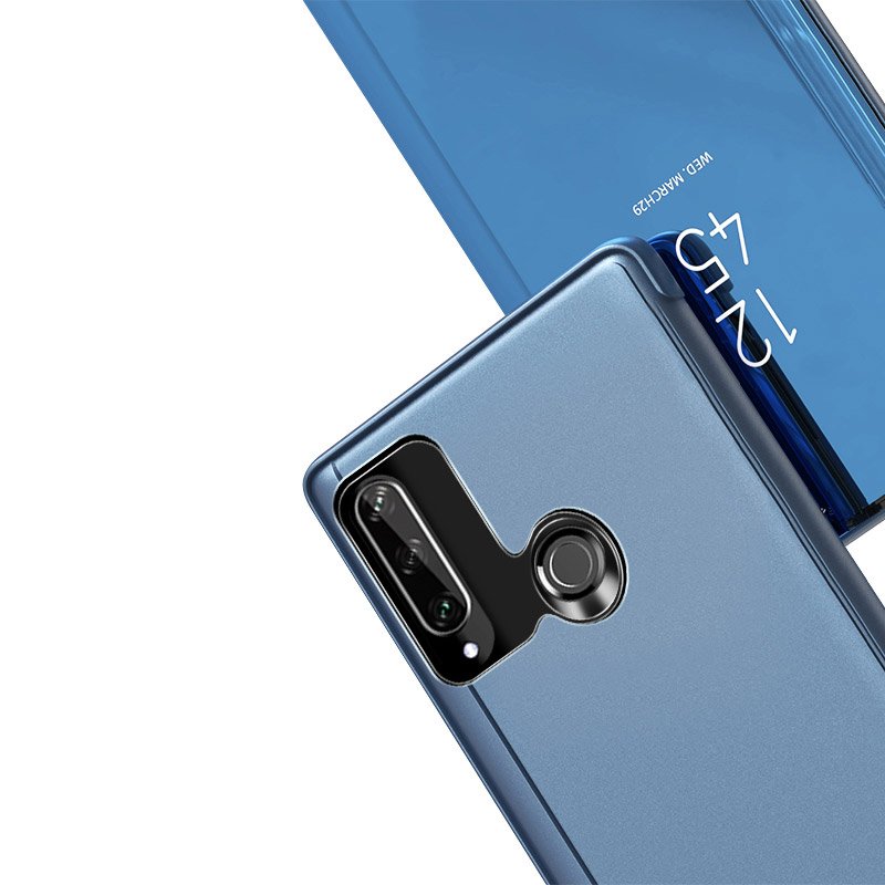Étui Clear View pour Huawei Y6P - Noir
