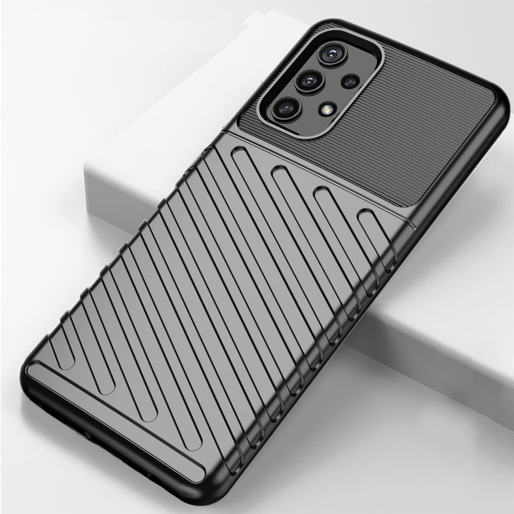 Coque résistante Thunder pour Samsung Galaxy A32 5G - Bleu