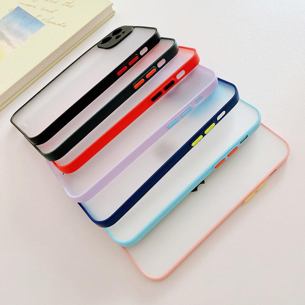 Coque Flexible en Silicone Milky pour Xiaomi Redmi Note 9S/Redmi Note 9 Pro - Bleu
