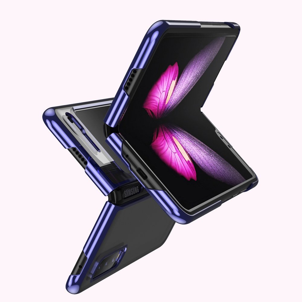 Coque Plating Case Hard pour Samsung Galaxy Fold - Noir