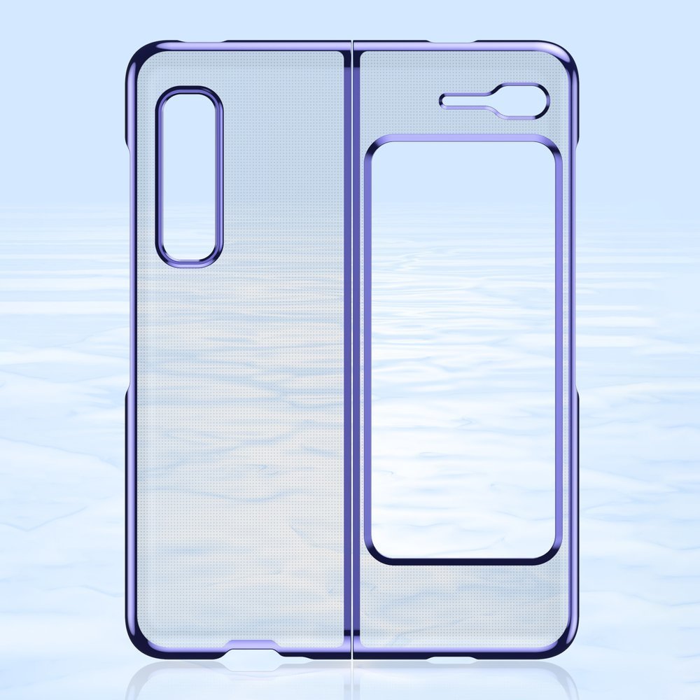 Coque Plating Case Hard pour Samsung Galaxy Fold - Noir