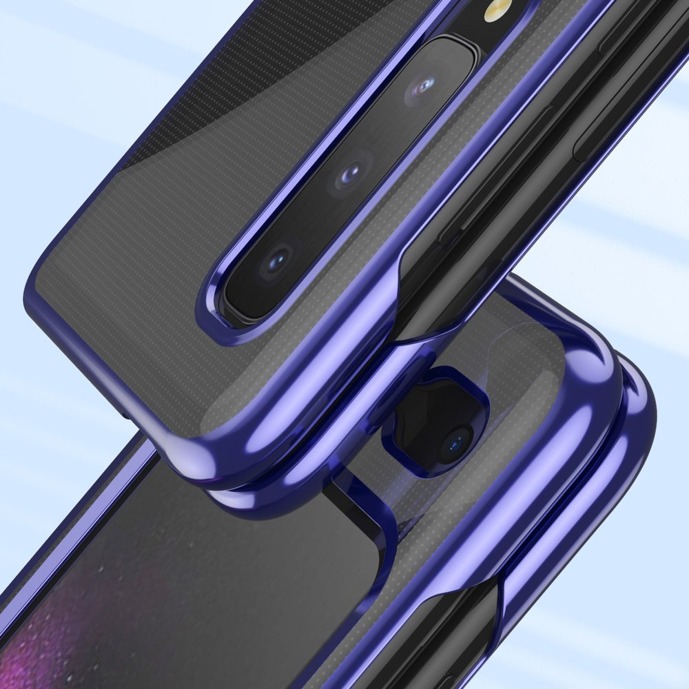 Coque Plating Case Hard pour Samsung Galaxy Fold - Noir