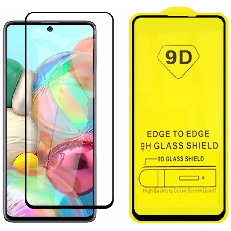 Verre de protection 9D Fenix pour Oppo A36/A76/A96 - Noir