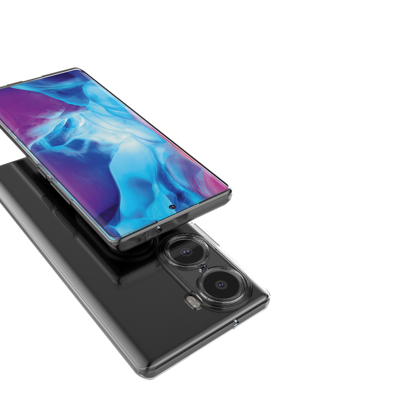 Coque de protection transparente pour Honor 60 Pro - Transparent