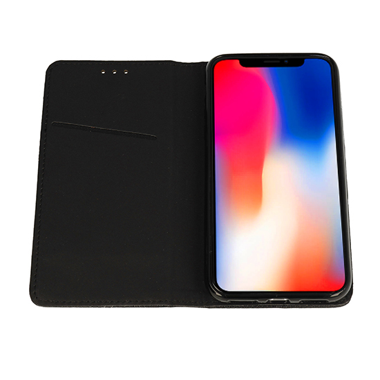 Coque magnétique élégante pour Xiaomi Mi Note 10 Pro - Noir