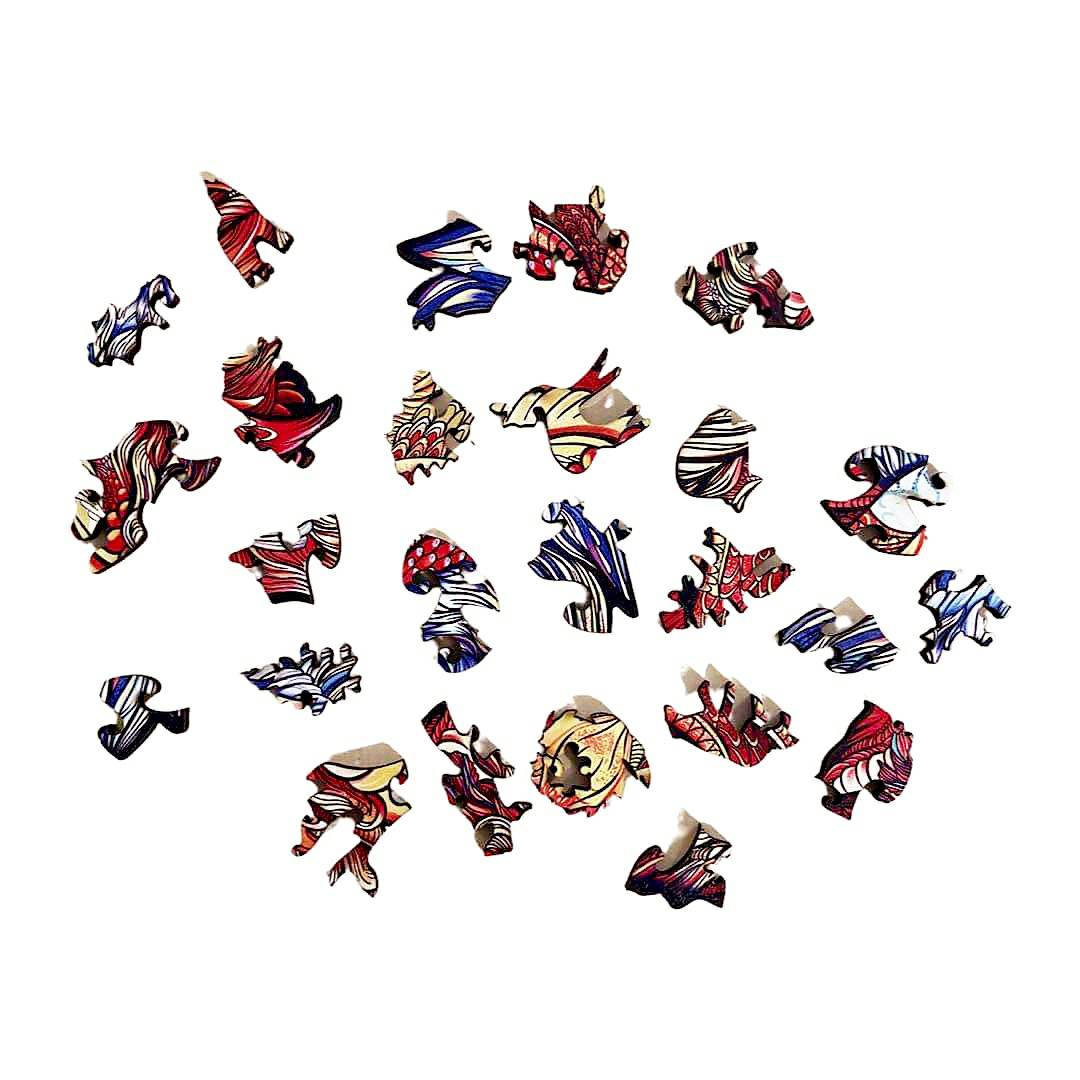 Puzzle en bois - Requin / M