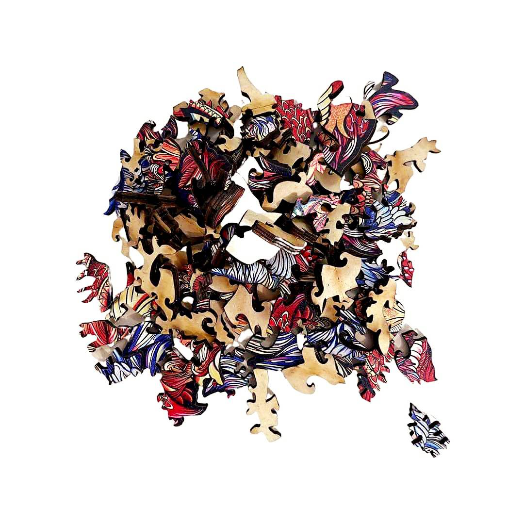 Puzzle en bois - Requin / M