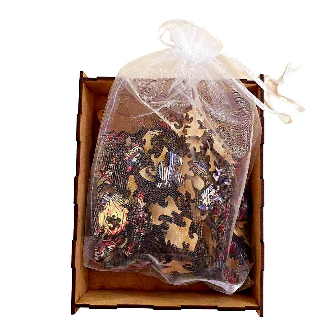 Puzzle en bois - Katze / L