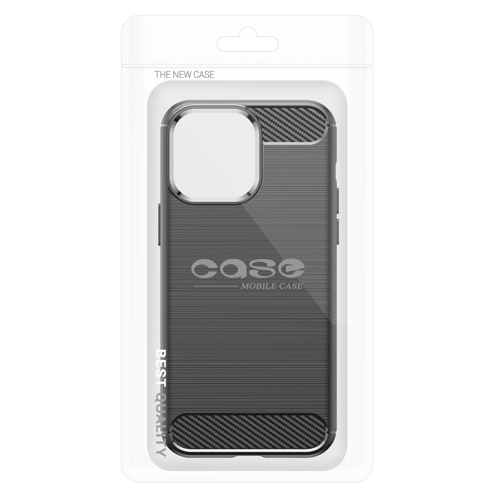 Coque Carbon Shield TPU pour Apple iPhone 14 - Bleu foncé