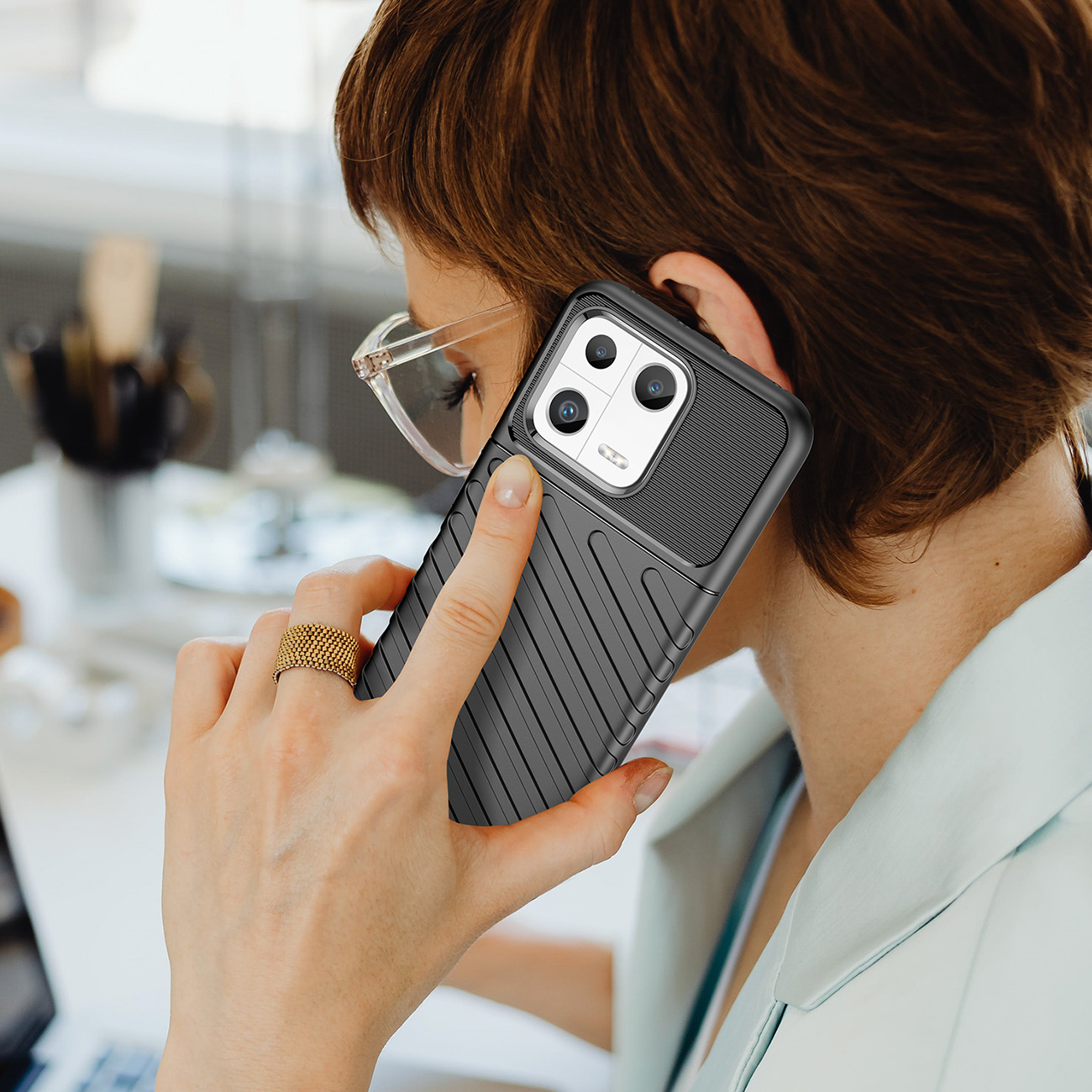 Coque résistante Thunder pour Xiaomi 13 - Noir