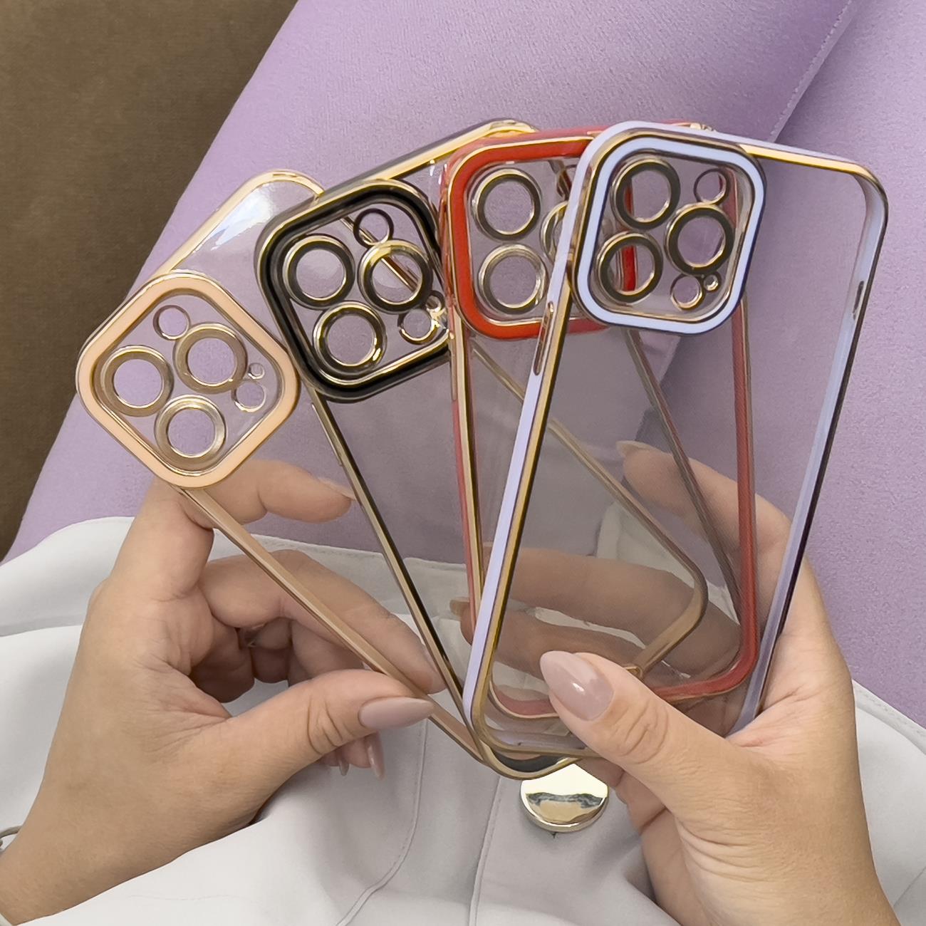 Fashion Case pour Apple iPhone 12 - Doré
