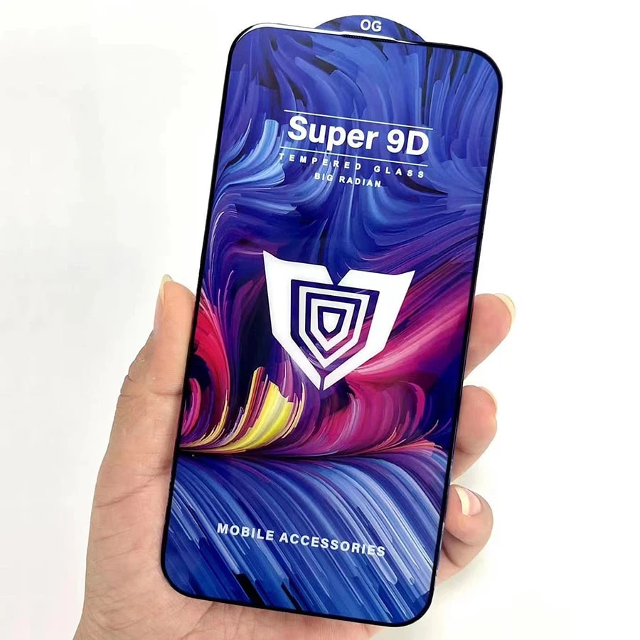 Verre de protection 9D Super pour Realme 11 - Noir