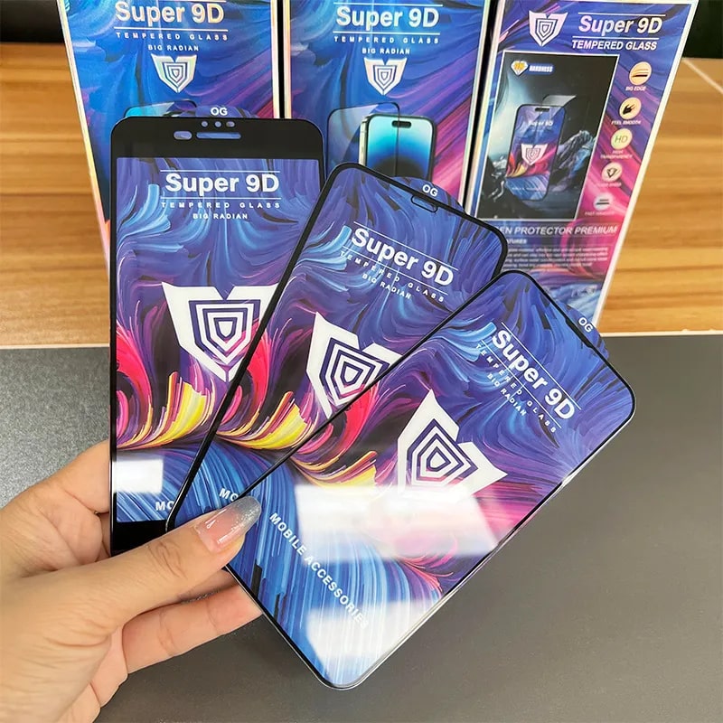 Verre de protection 9D Super pour Realme 11 - Noir
