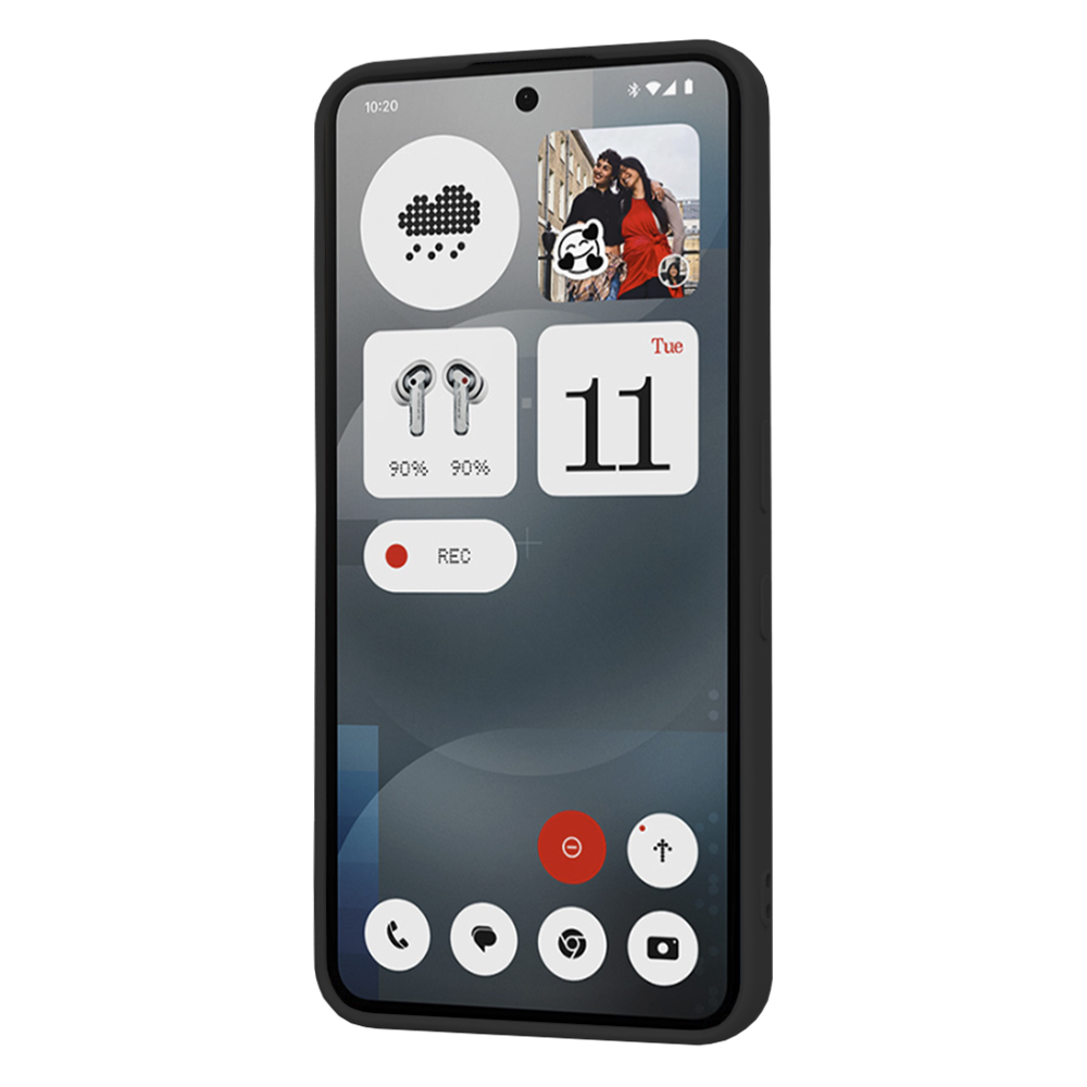 Techsuit - SoftFlex coque pour Nothing Phone (3a) - Noir