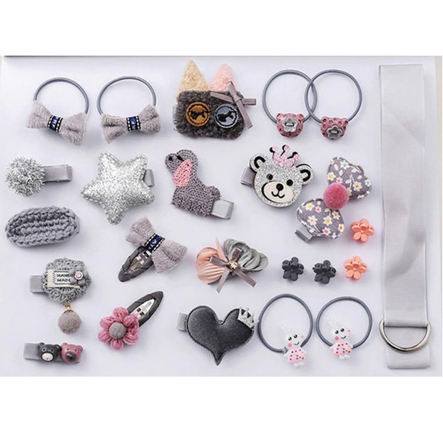 Accessoires capillaires dans la valisette Fée - TypJ