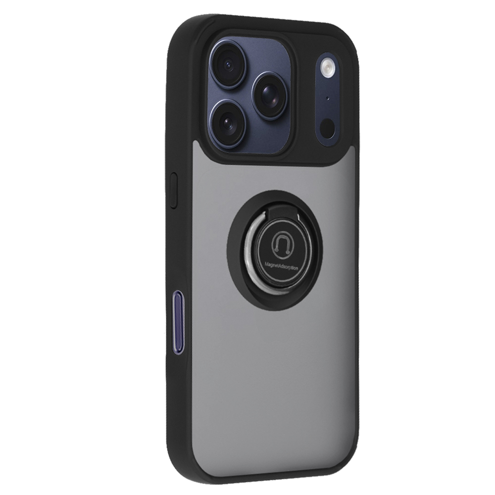 Coque Glinth pour Apple iPhone 17 Pro - Noir