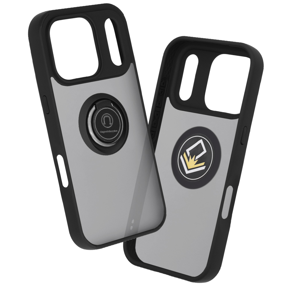 Coque Glinth pour Apple iPhone 17 Pro - Noir