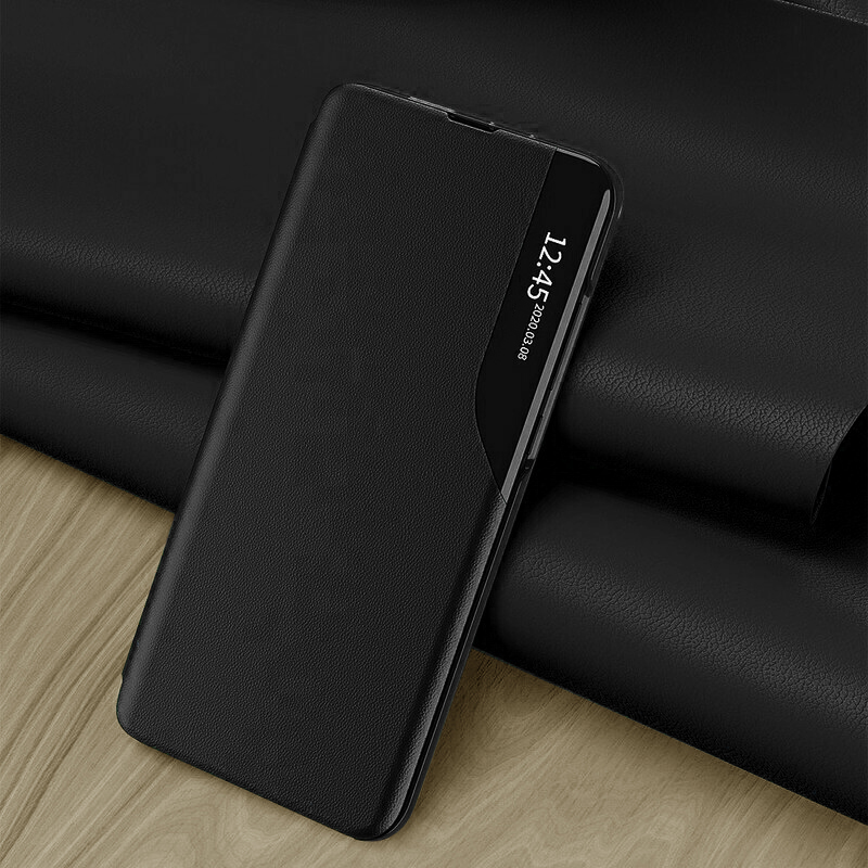 Étui livre élégant View Case pour Xiaomi Redmi Note 13 - Rouge