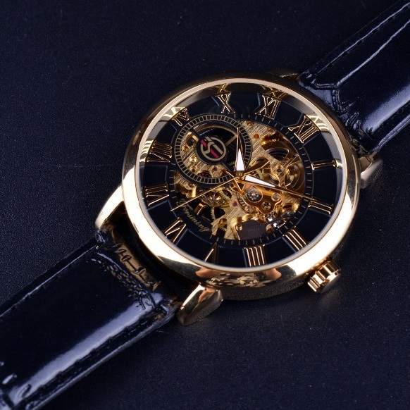 Montre GS-2618 - Blanc / Doré