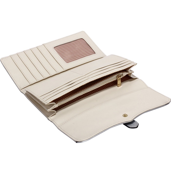 Portefeuille MA-3796 - Argenté