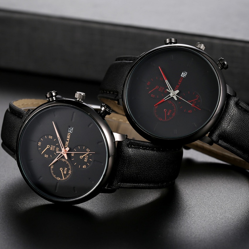 Montre YO-14757 - Noir / Doré