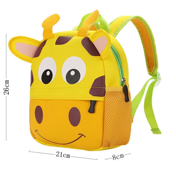 Sac à dos enfant girafe1