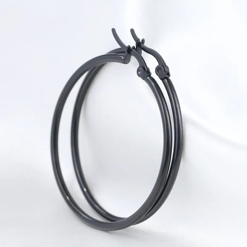 Boucles d'oreilles BI-28326 - Noir