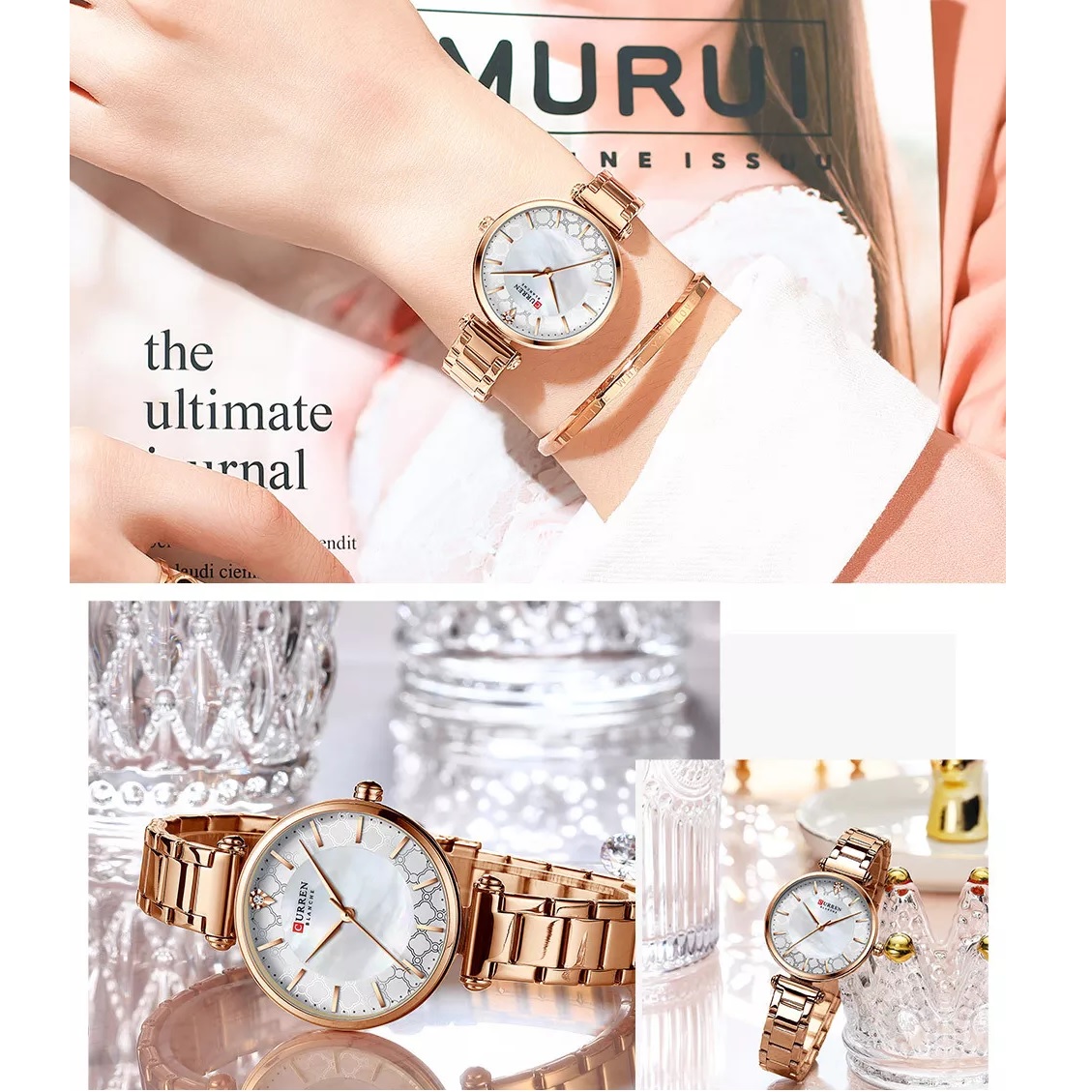 Montre CURREN LA-14161 - Bleue