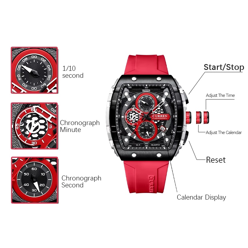 Montre CURREN RO-35244 - Bleu Foncé