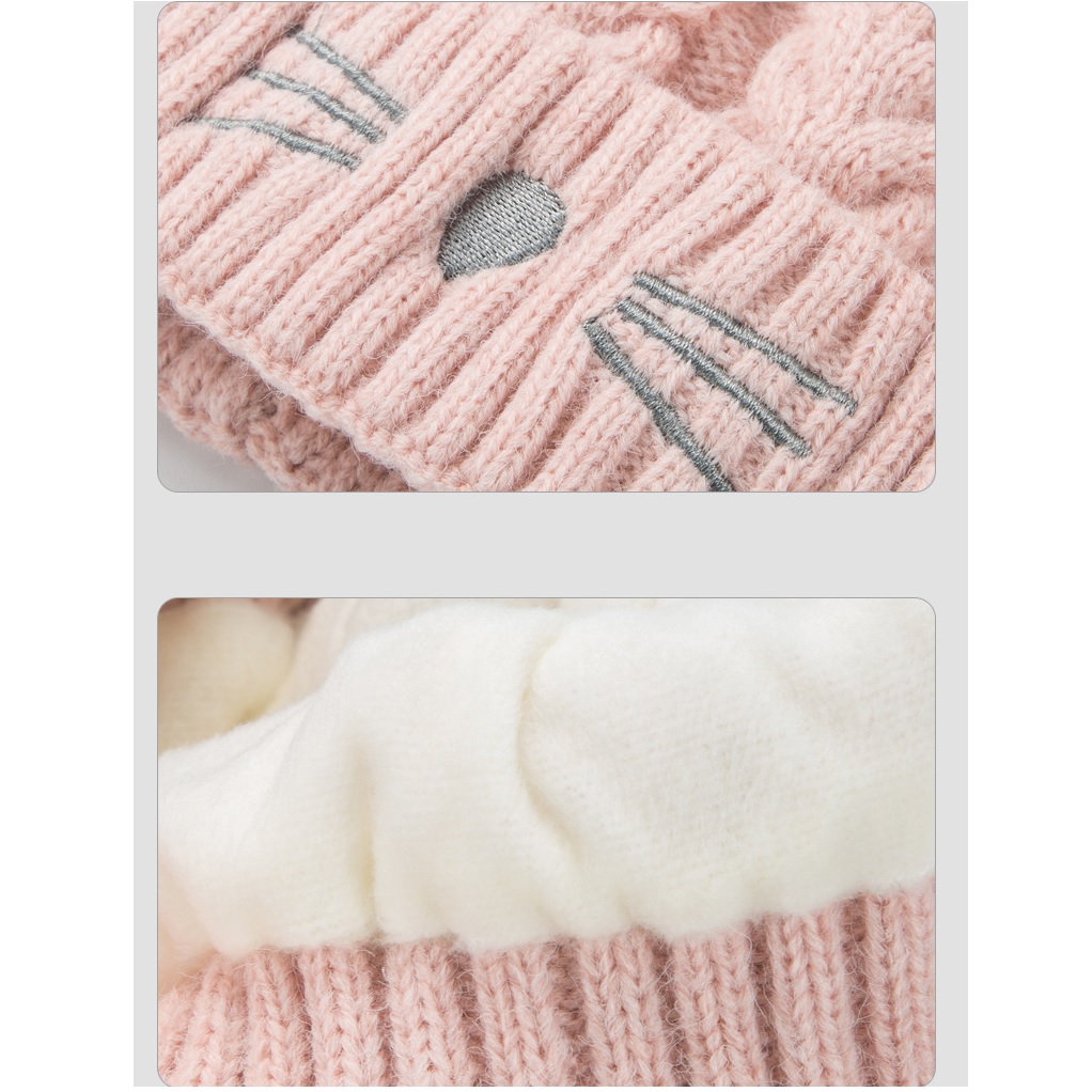 Bonnet enfant CU-12370 - Rose