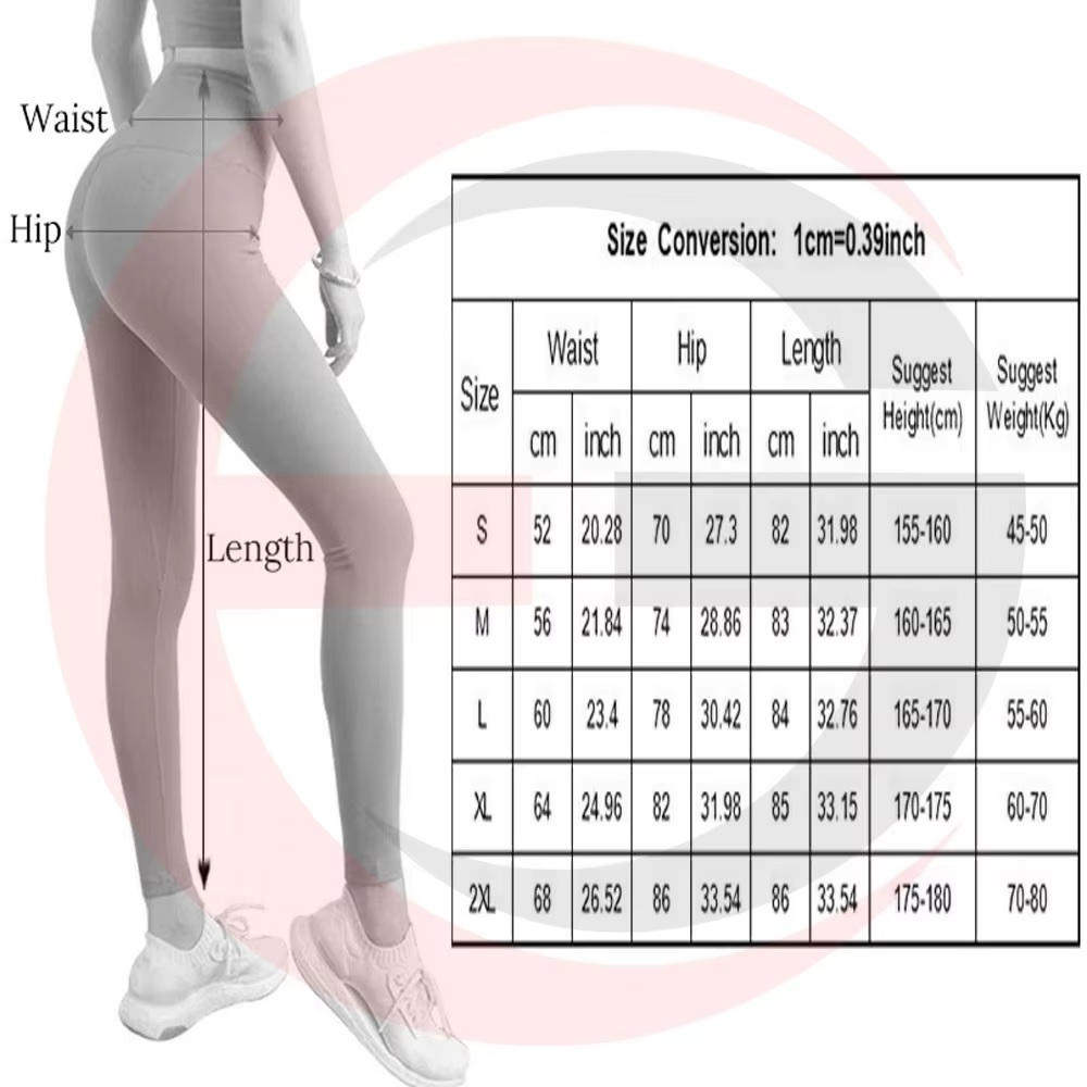Leggings Push Up EL-14762 - Gris Foncé / L
