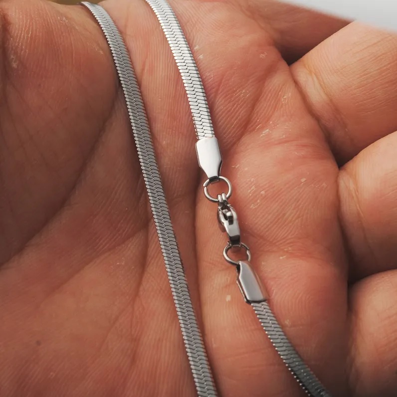 Chaîne GL-34682 - Argent / 55cm / 5mm
