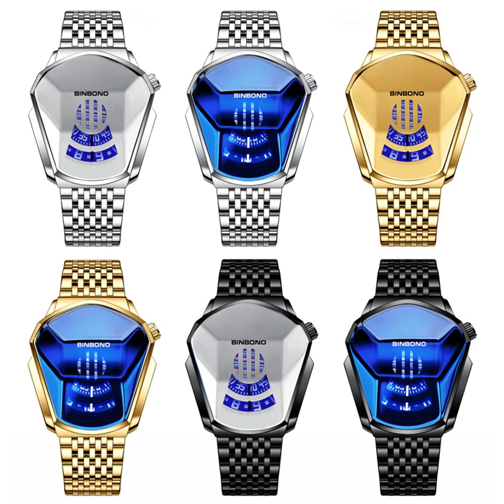 Montre pour homme MA-7494 - Argenté / Bleu
