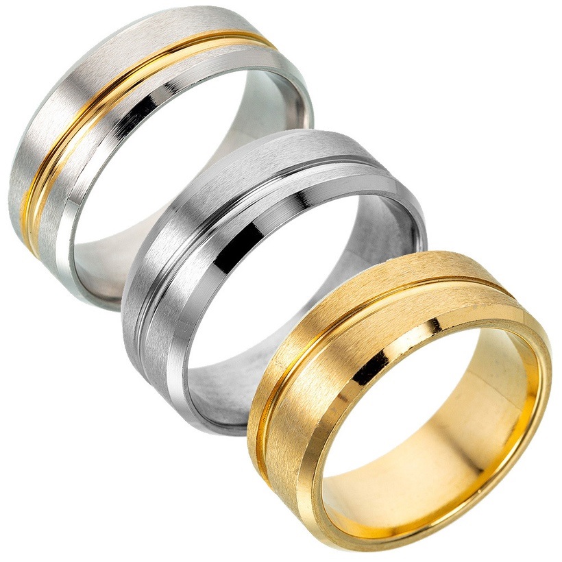 Bague JO-17334 - Argenté / 62mm