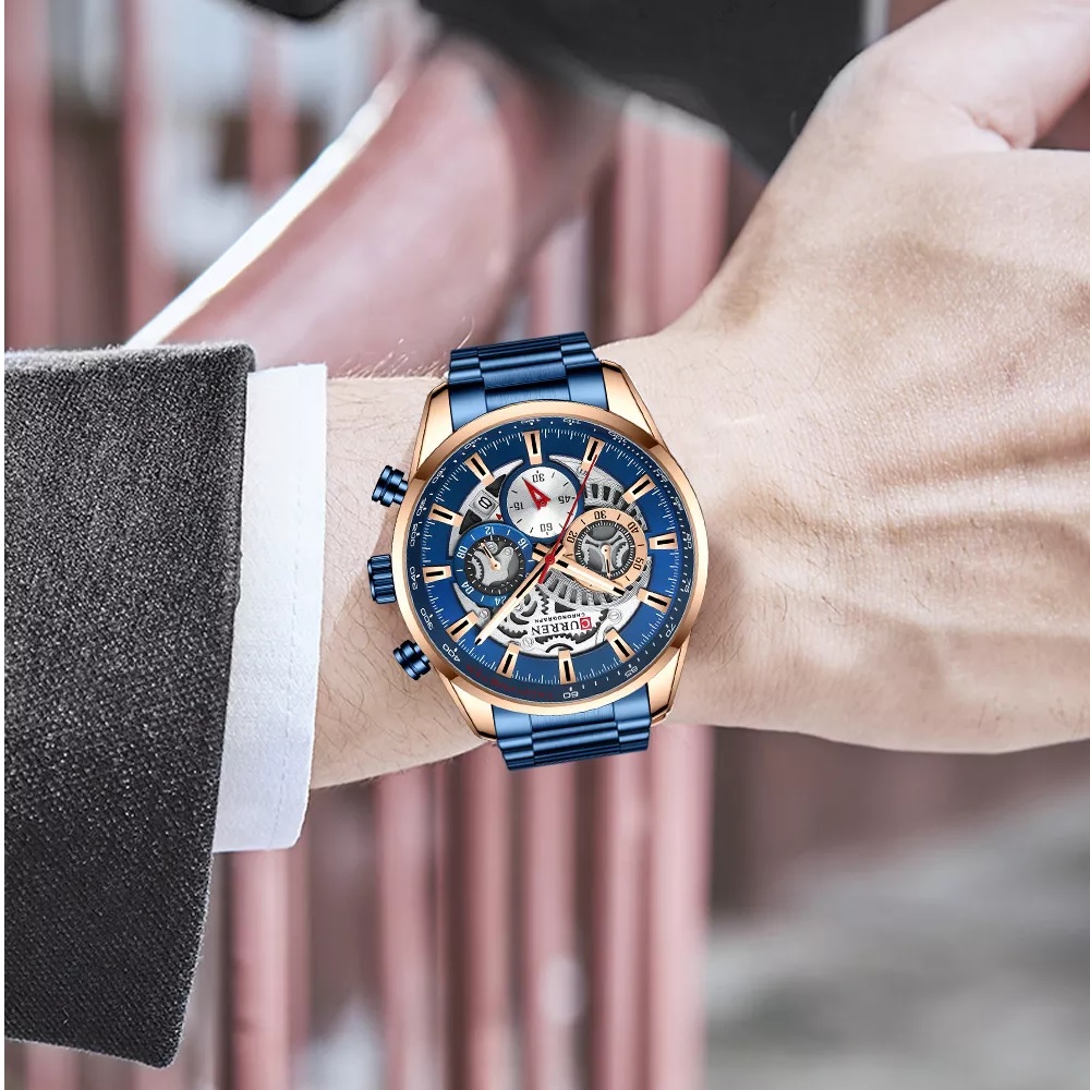 Montre CURREN KO-14252 - Marron