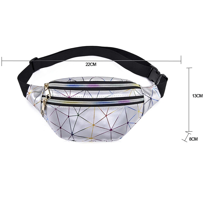Sac banane ST-5272 - Argenté