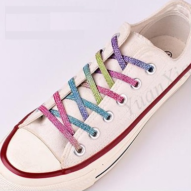 Lacets magnétiques pour chaussures - Blanc
