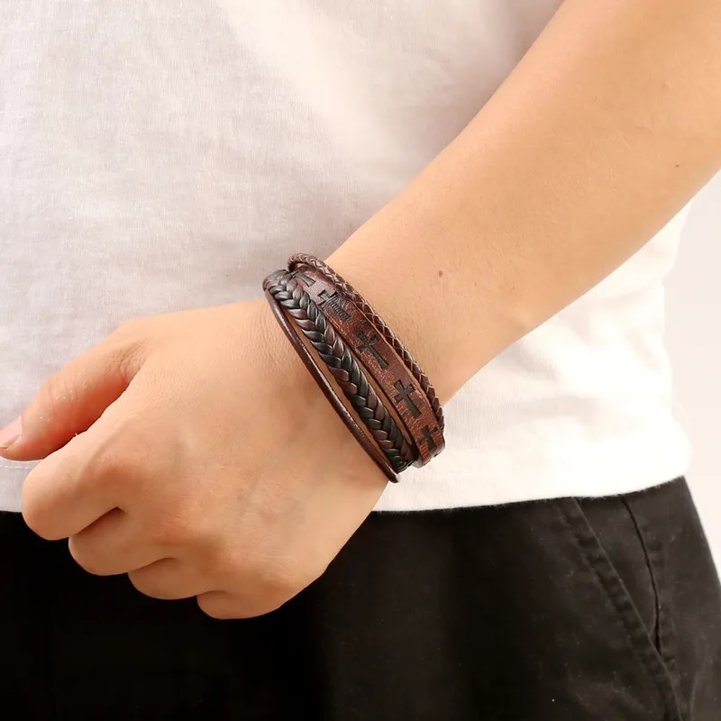 Bracelet MU-33301 - Noir / 19cm