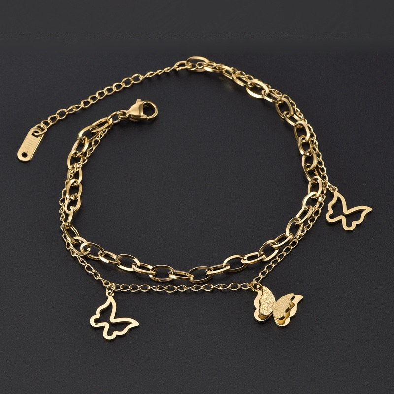 Bracelet de cheville MA-27298 - Doré