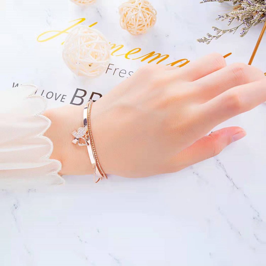 Bracelet OT-15200 - Doré / Rose