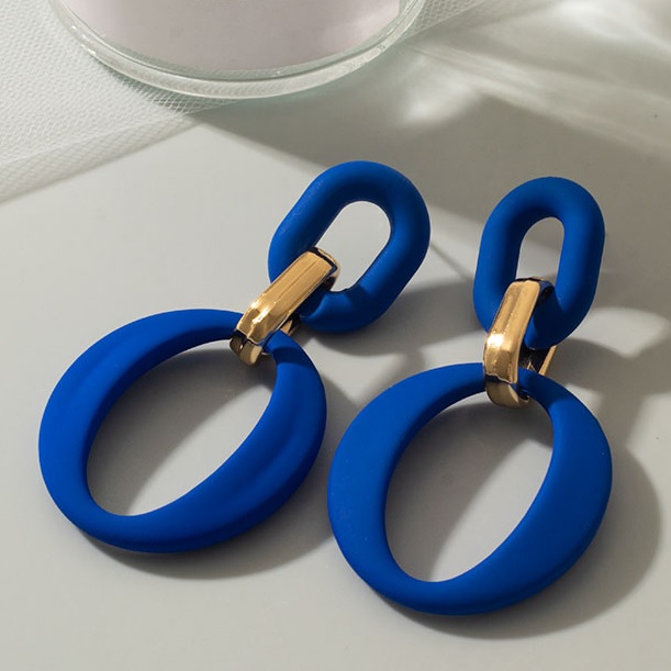 Boucles d'oreilles AD-28204 - Bleue / Type4