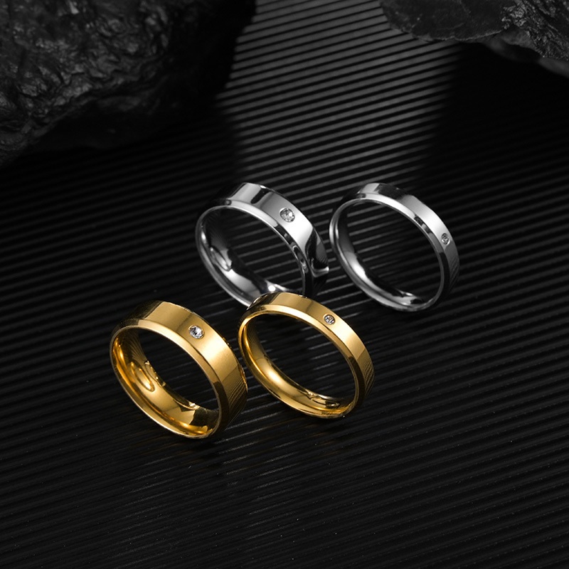Bague pour homme NE-17472 - Argentée / 55mm