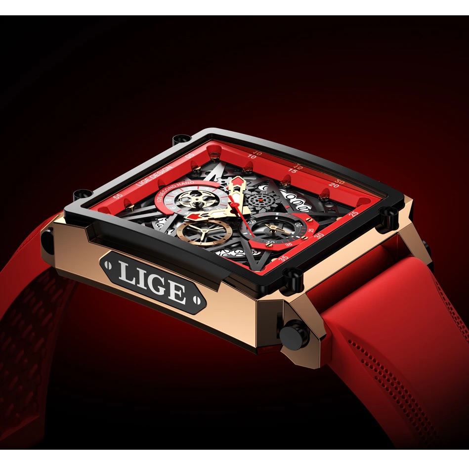 Montre LIGE PE-35194 - Blanche