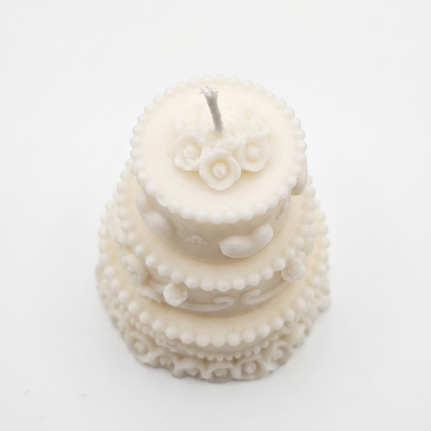 Bougie Gâteau - Blanc / Vanille