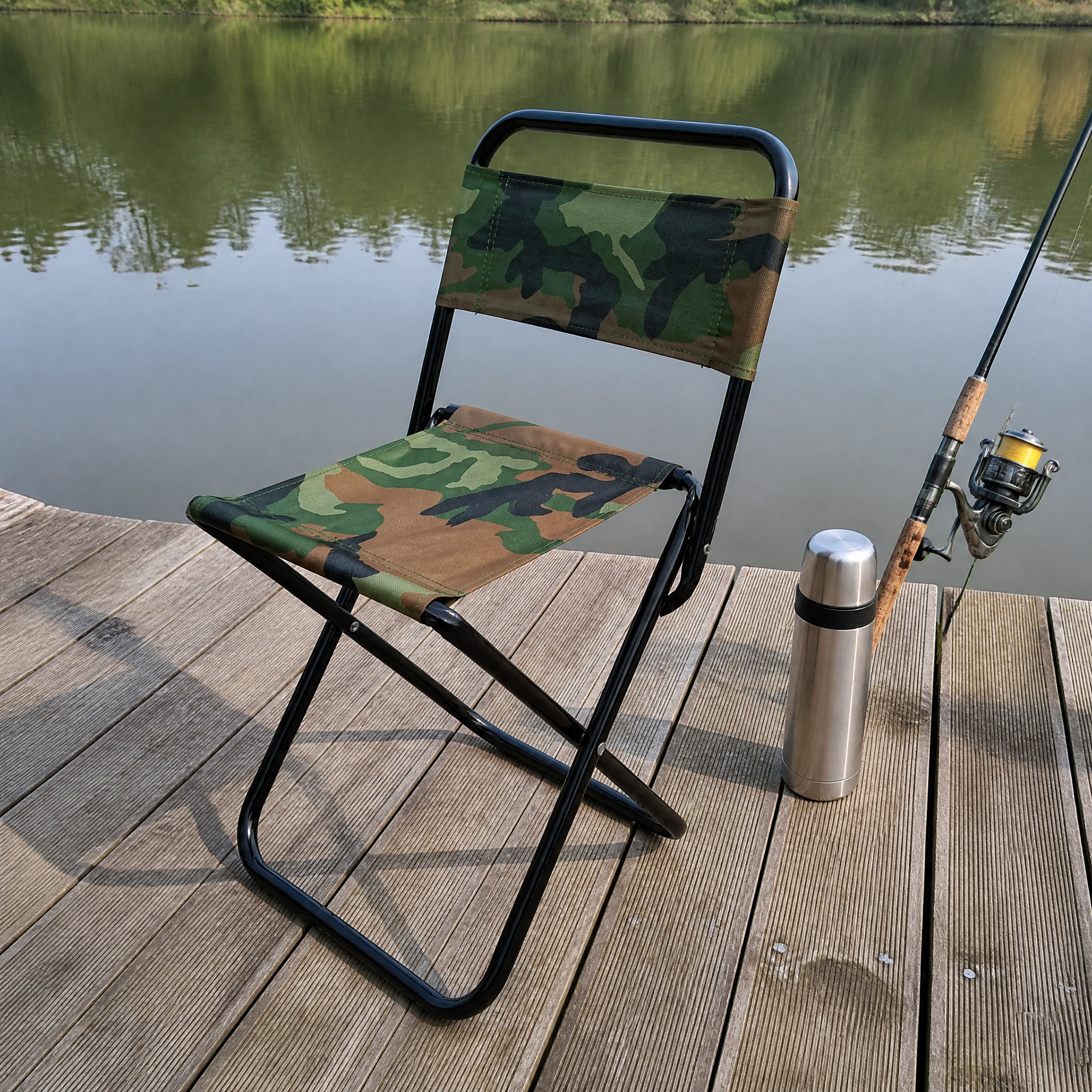 Chaise pliante d'extérieur - Camouflage