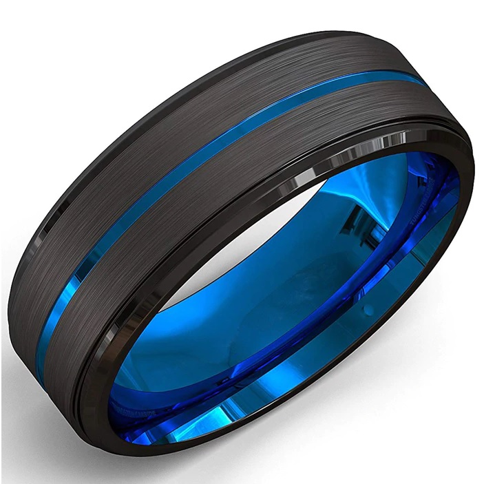 Bague AR-32130 - Noir / Rouge / 67mm