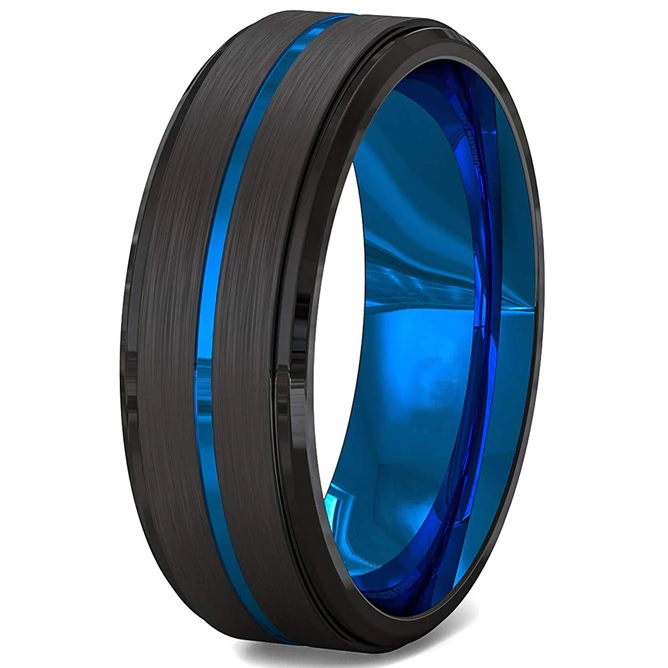 Bague AR-32130 - Noir / Rouge / 67mm