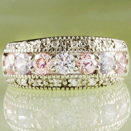 Bague GA-1377 - Argenté / Multicolore / 67mm